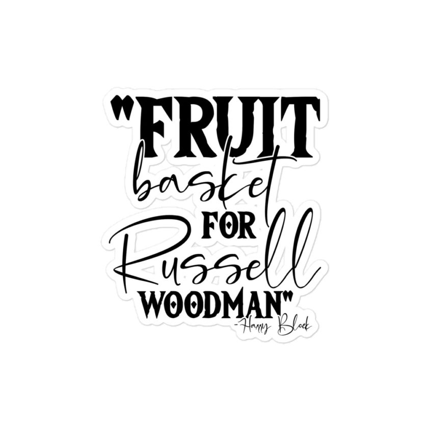Fruit basket for Russell woodman Bubble-free stickers - Image 3