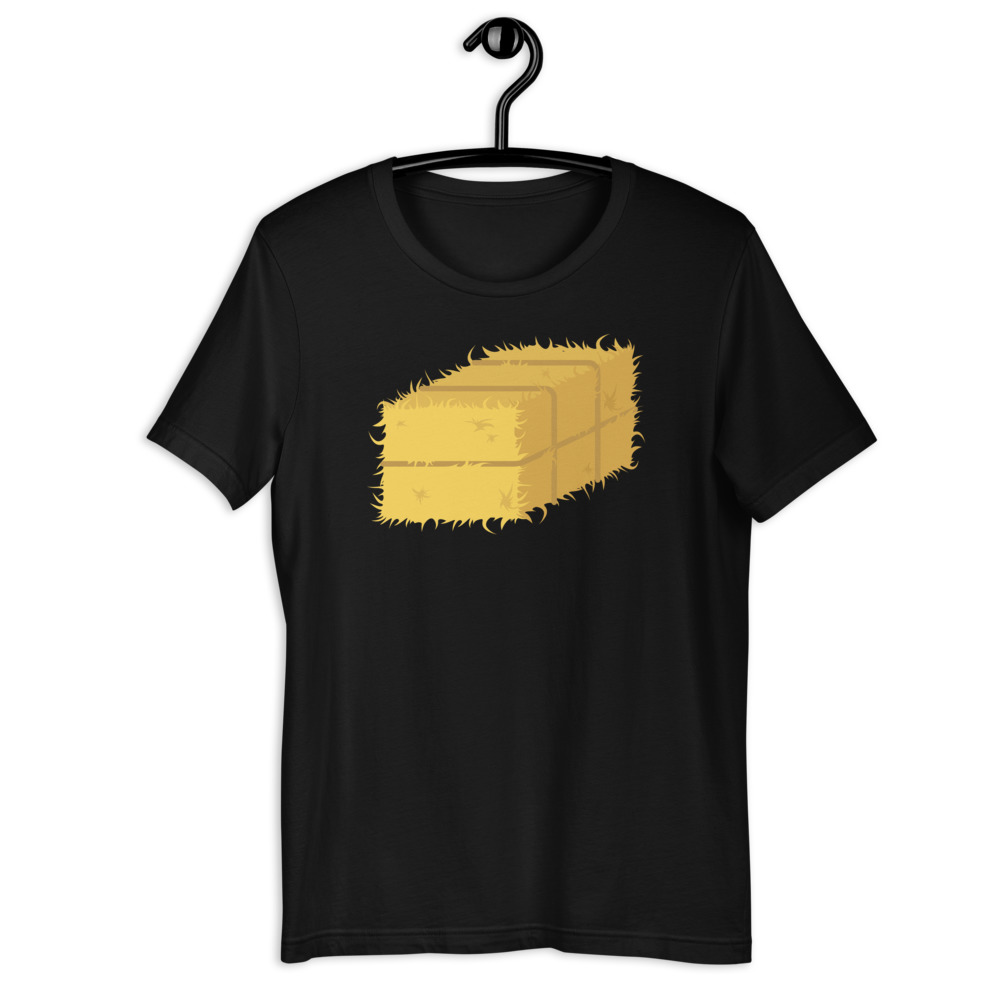 Hay! Bale of hay Short-Sleeve Unisex T-Shirt - Image 2