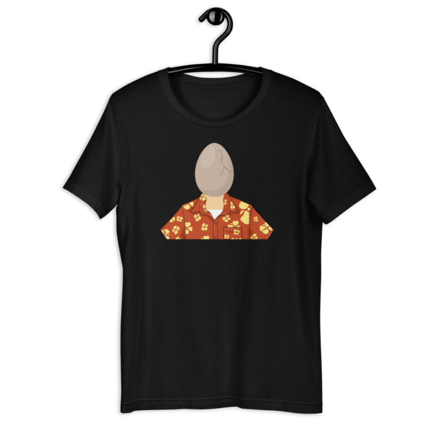 Egg head from 50 firsts dates Short-Sleeve Unisex T-Shirt - Image 2