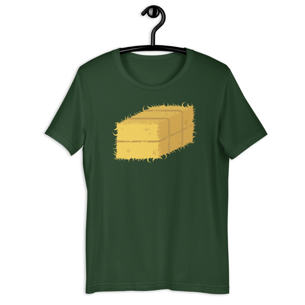 Hay! Bale of hay Short-Sleeve Unisex T-Shirt - Image 4