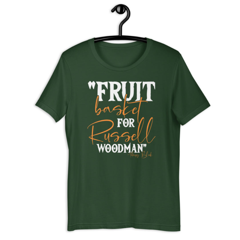 Fruit basket for Russell woodman Short-sleeve unisex t-shirt - Image 4