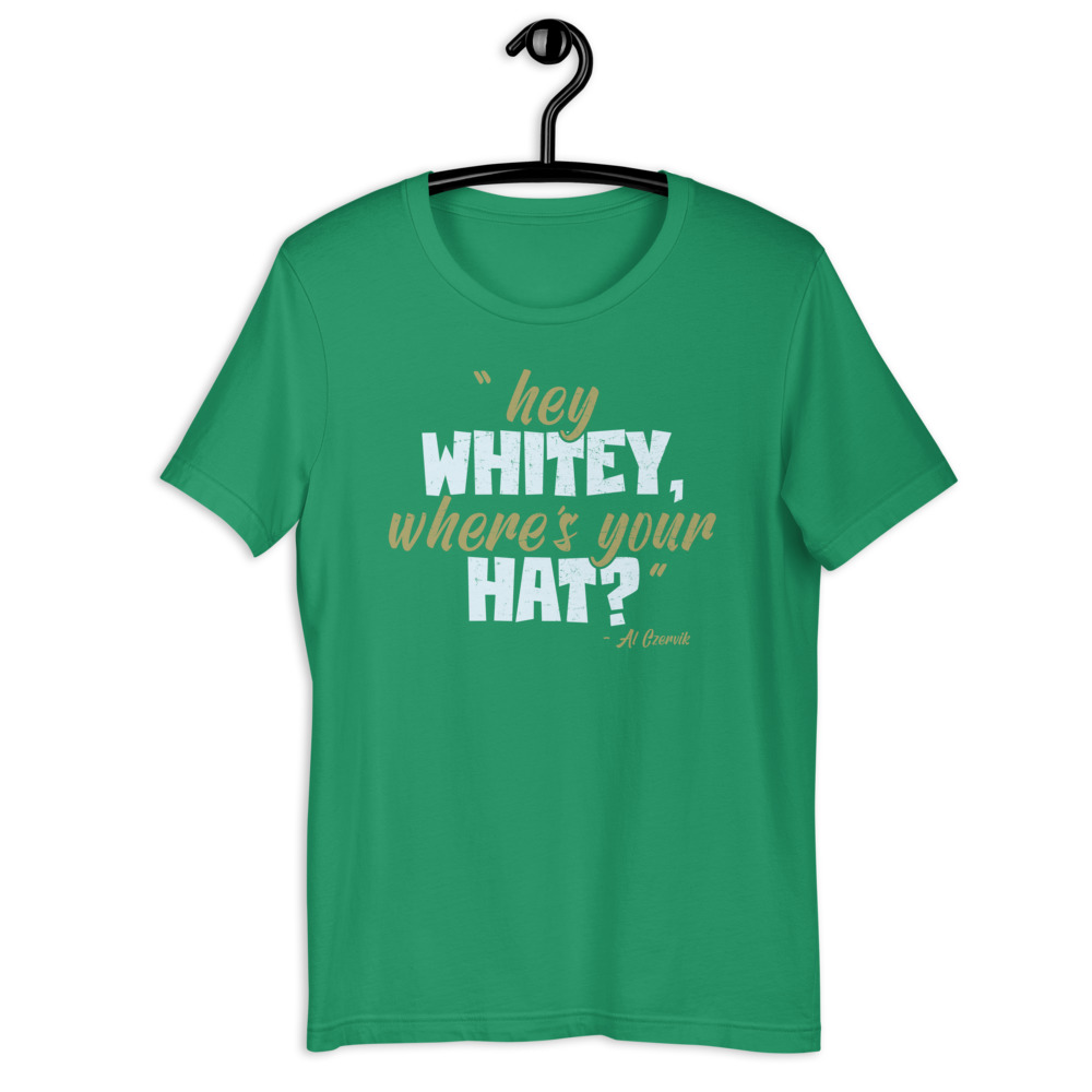 Hey whitey where's your hat? Short-sleeve unisex t-shirt - Image 11