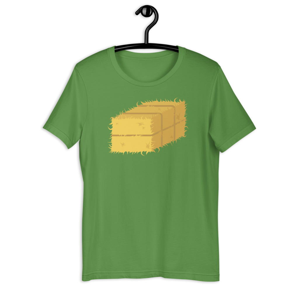 Hay! Bale of hay Short-Sleeve Unisex T-Shirt - Image 7