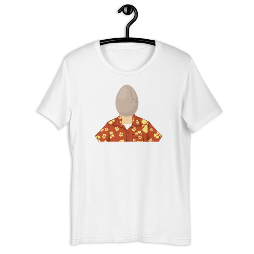 Egg head from 50 firsts dates Short-Sleeve Unisex T-Shirt - Image 12