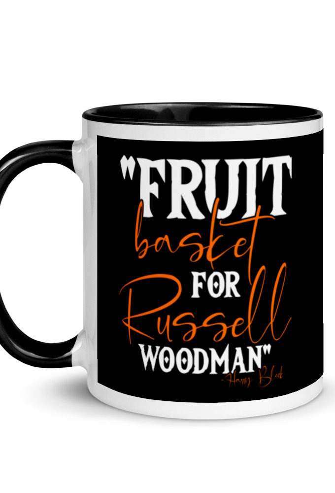 Fruit basket for Russell woodman Mug with Color Inside