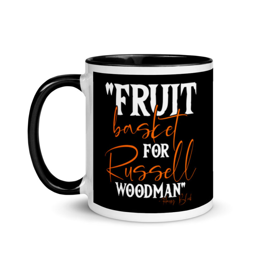 Fruit basket for Russell woodman Mug with Color Inside