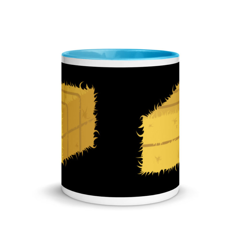 Hay! Bale of hay Mug with Color Inside - Image 11