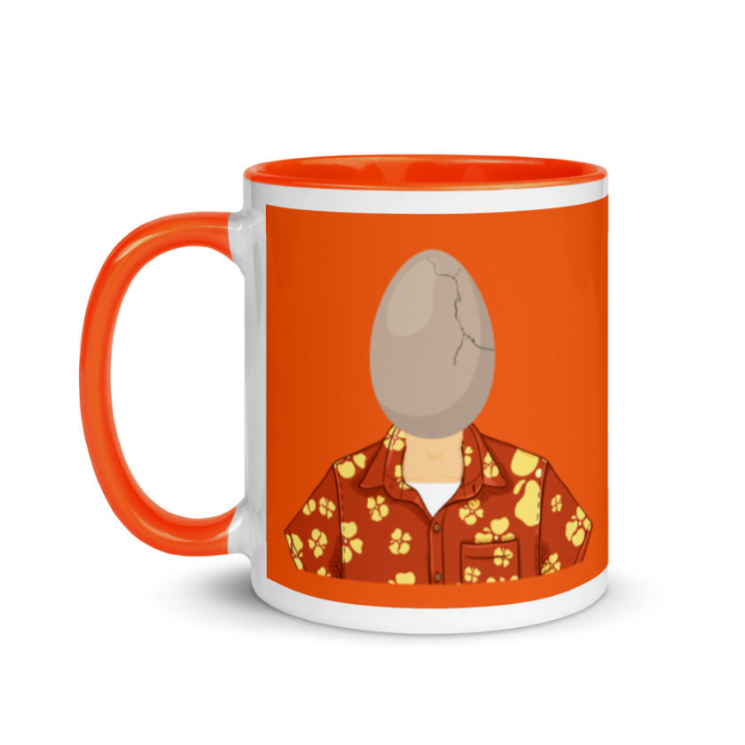 Egg head from 50 firsts dates Mug with Color Inside