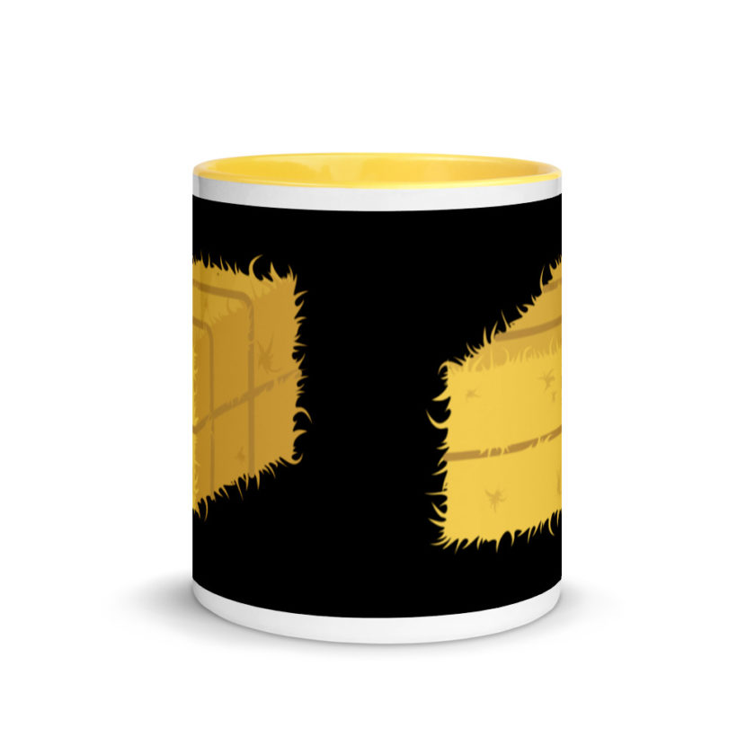 Hay! Bale of hay Mug with Color Inside - Image 17