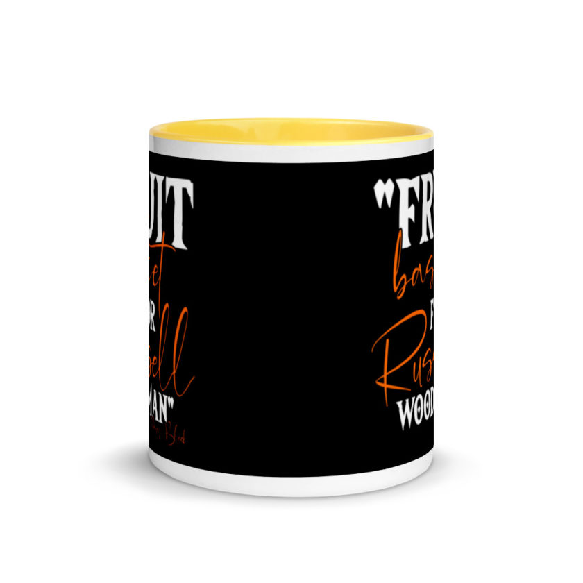 Fruit basket for Russell woodman Mug with Color Inside - Image 17
