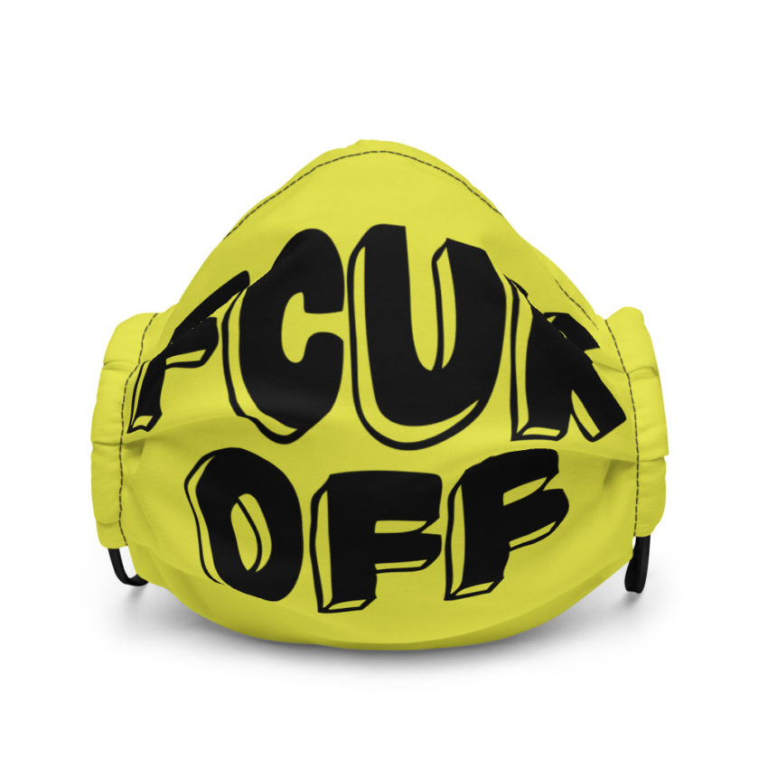 Fcuk Off Premium face mask - Image 2