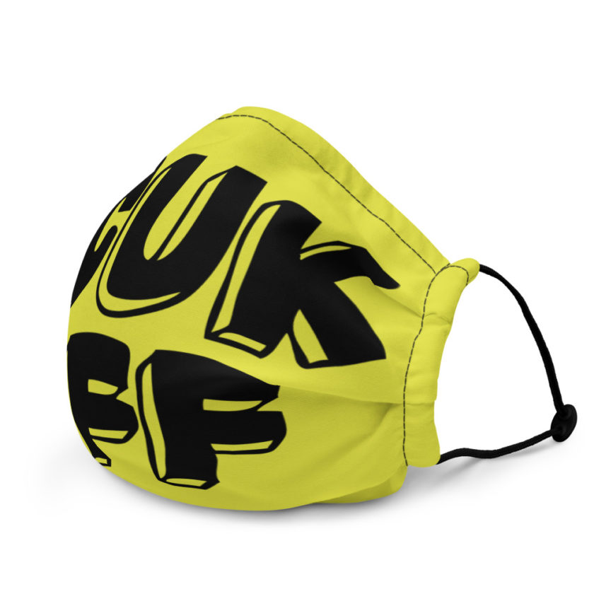 Fcuk Off Premium face mask - Image 4