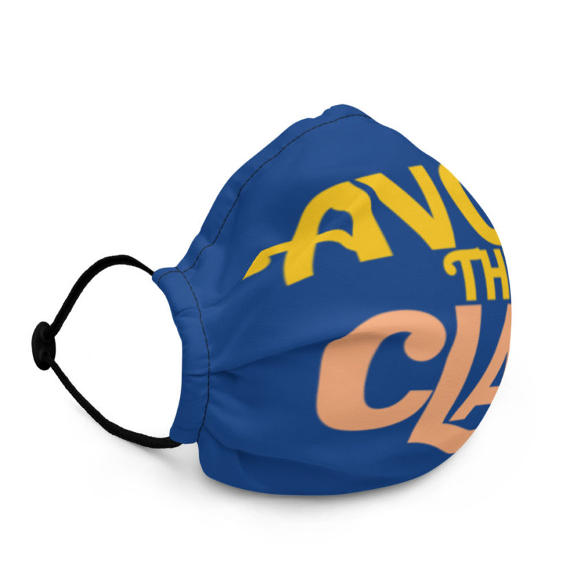 Avoid the clap. Jimmy Dugan  Premium face mask - Image 3