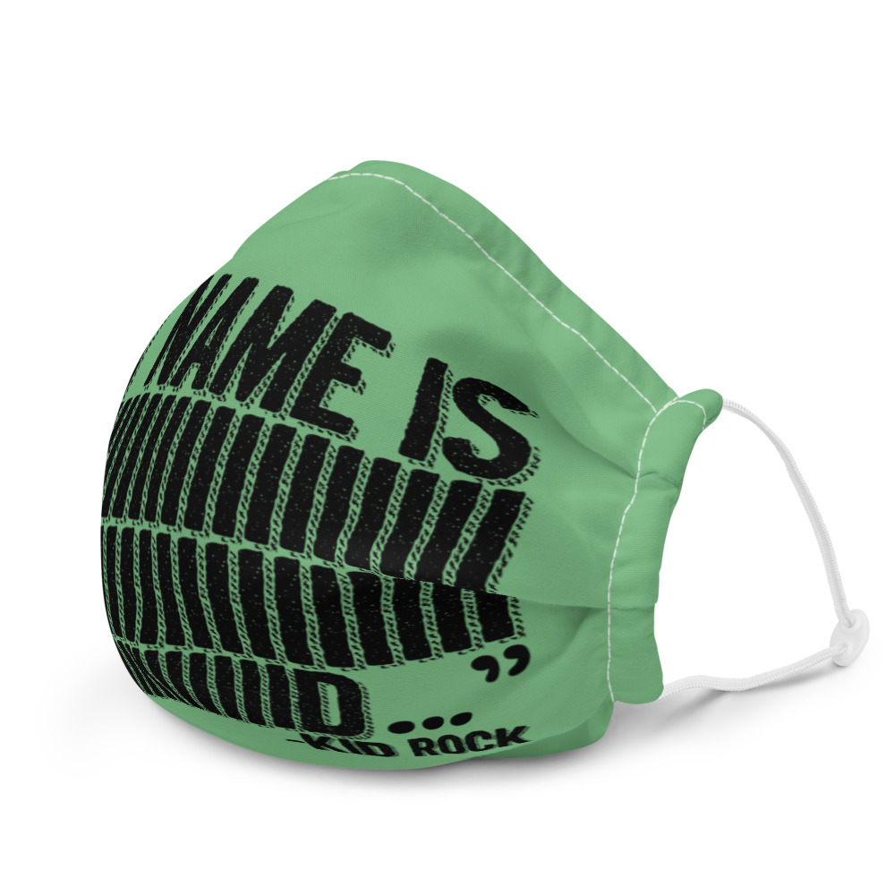 My name is Kiiiiiiiiiiiiiiid, KID ROCK! Premium face mask - Image 6