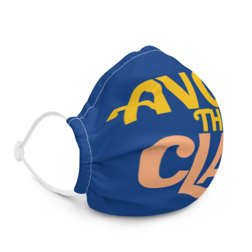 Avoid the clap. Jimmy Dugan  Premium face mask - Image 5
