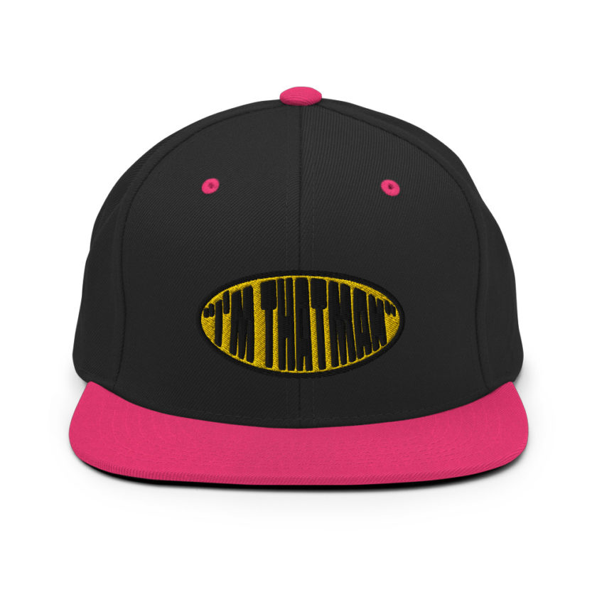I'm Thatman Snapback Hat - Image 5