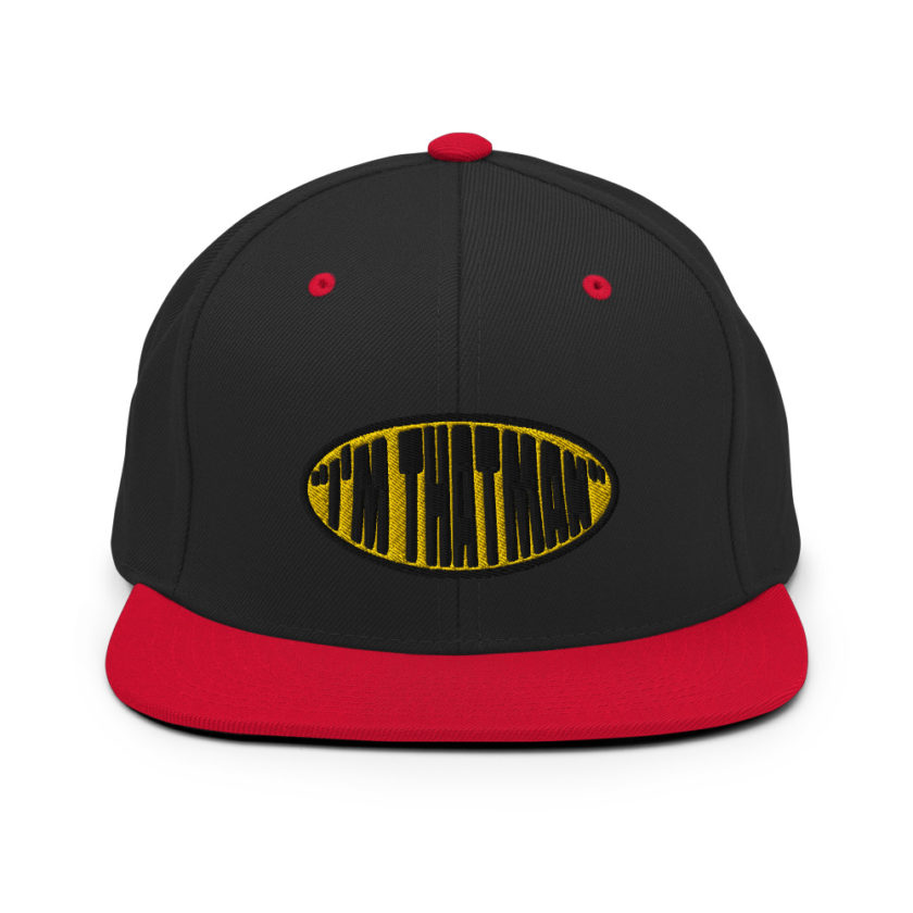 I'm Thatman Snapback Hat - Image 4