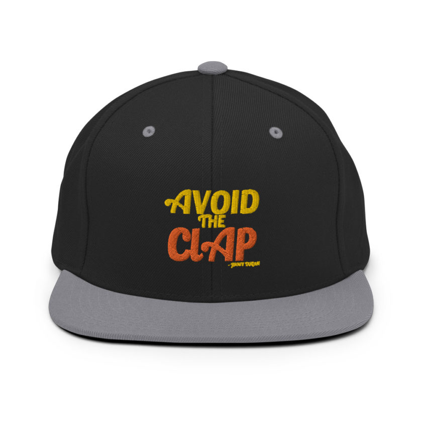 Avoid the clap. Jimmy Dugan  Snapback Hat - Image 6