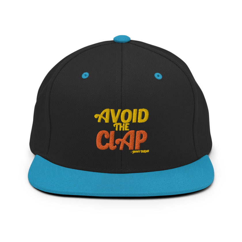 Avoid the clap. Jimmy Dugan  Snapback Hat - Image 5
