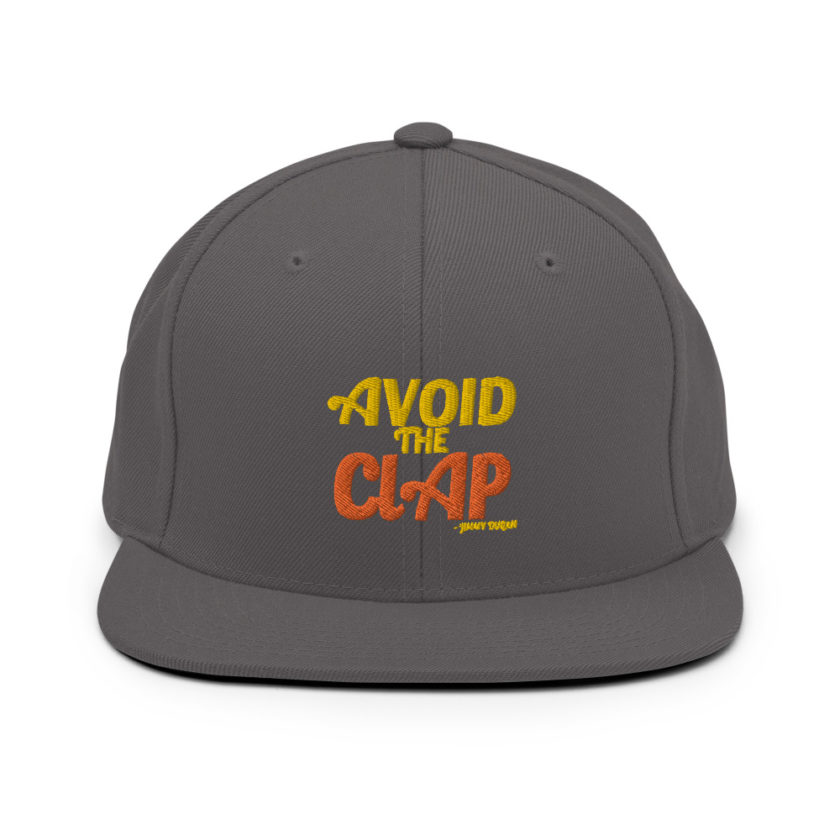 Avoid the clap. Jimmy Dugan  Snapback Hat - Image 14