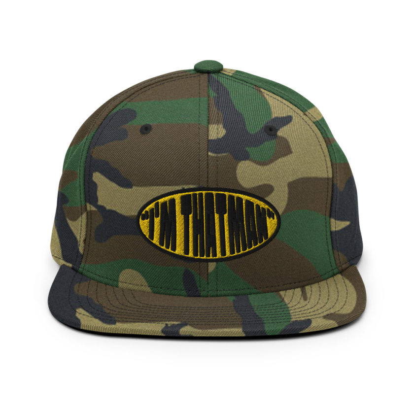 I'm Thatman Snapback Hat - Image 14