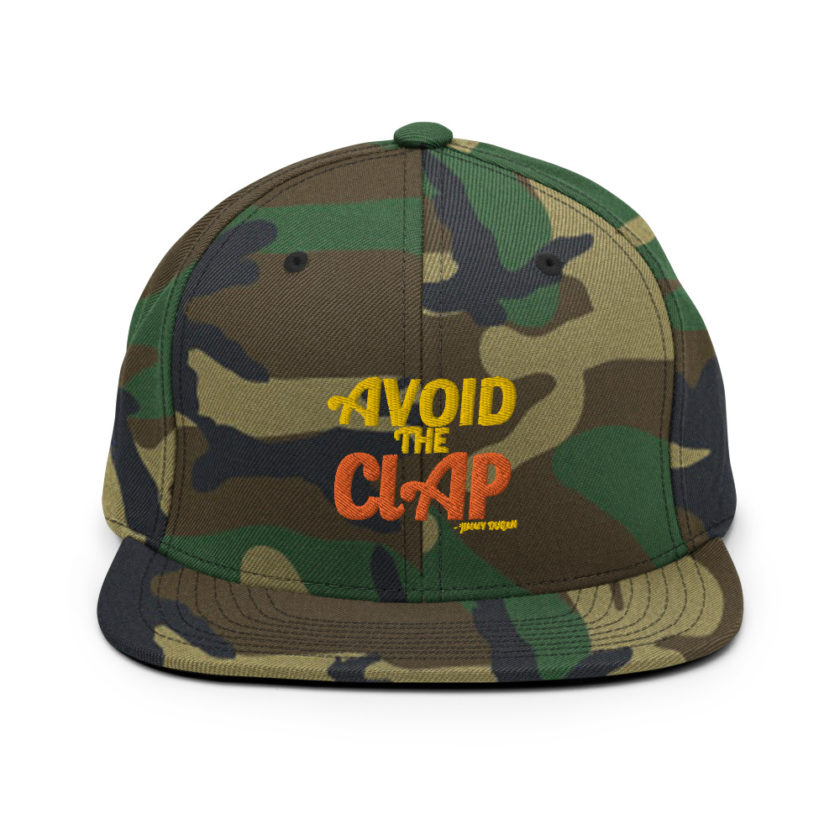 Avoid the clap. Jimmy Dugan  Snapback Hat - Image 13