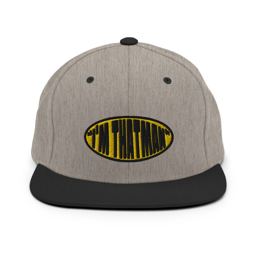 I'm Thatman Snapback Hat - Image 17