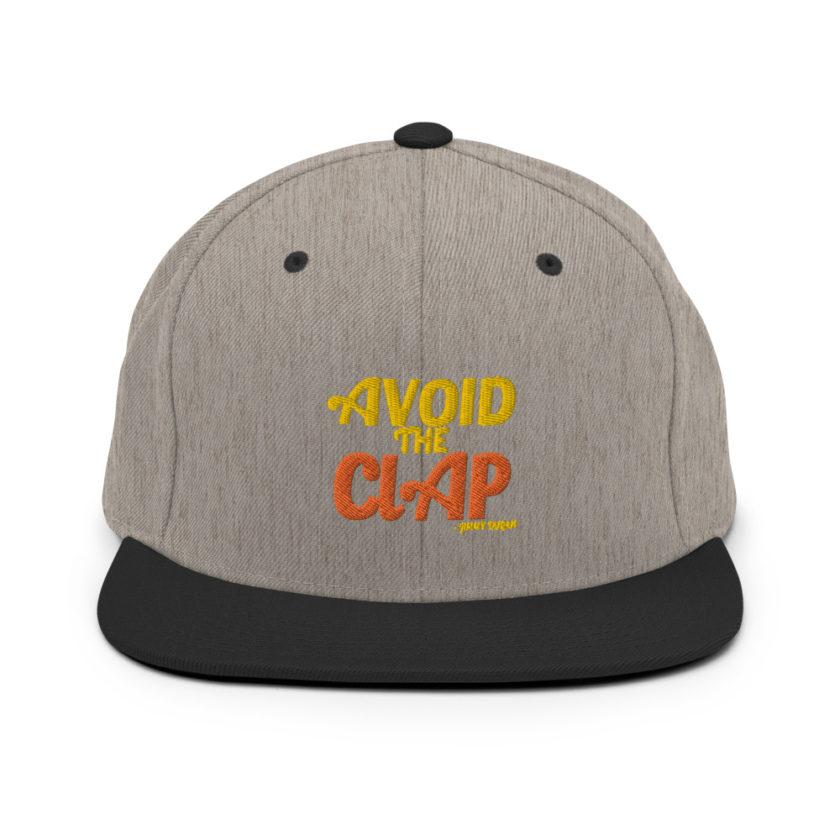 Avoid the clap. Jimmy Dugan  Snapback Hat - Image 16
