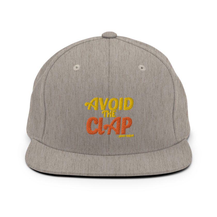 Avoid the clap. Jimmy Dugan  Snapback Hat - Image 19