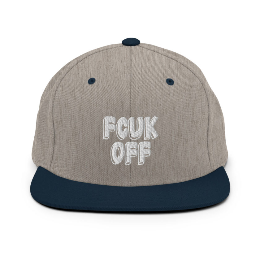 Fcuk Off Snapback Hat - Image 17