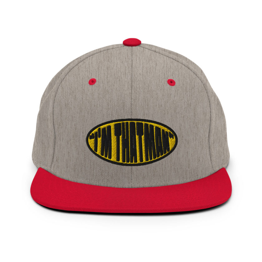 I'm Thatman Snapback Hat - Image 19