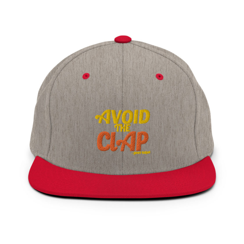 Avoid the clap. Jimmy Dugan  Snapback Hat - Image 18
