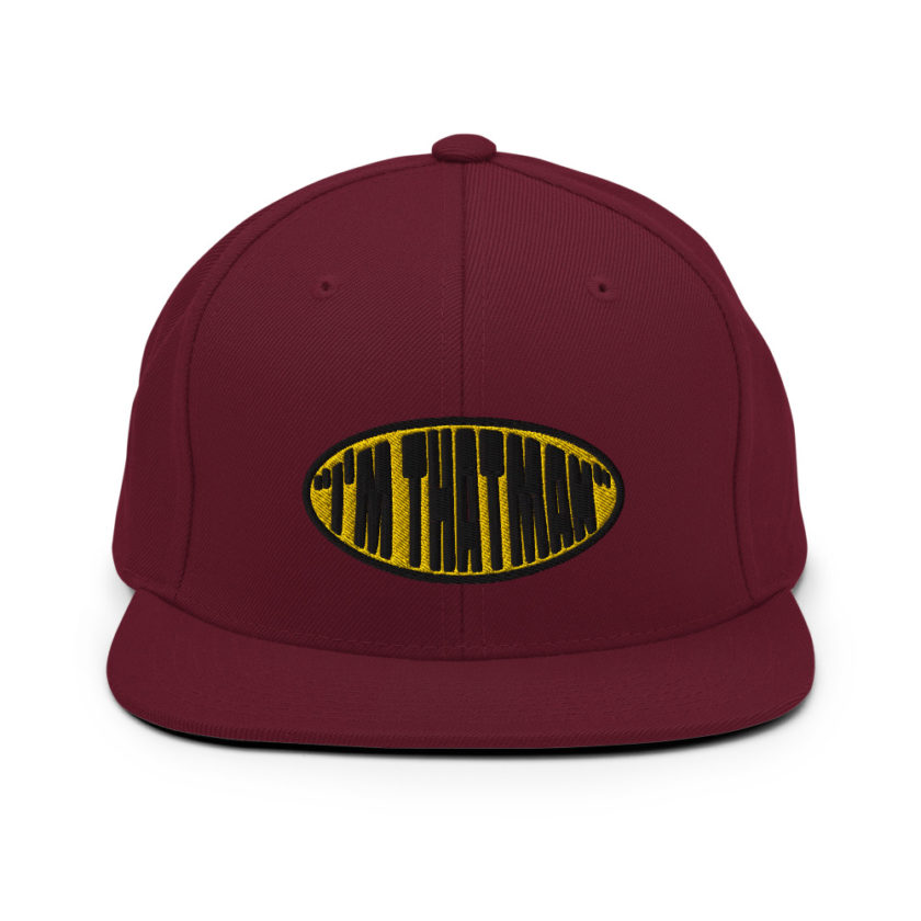 I'm Thatman Snapback Hat - Image 8