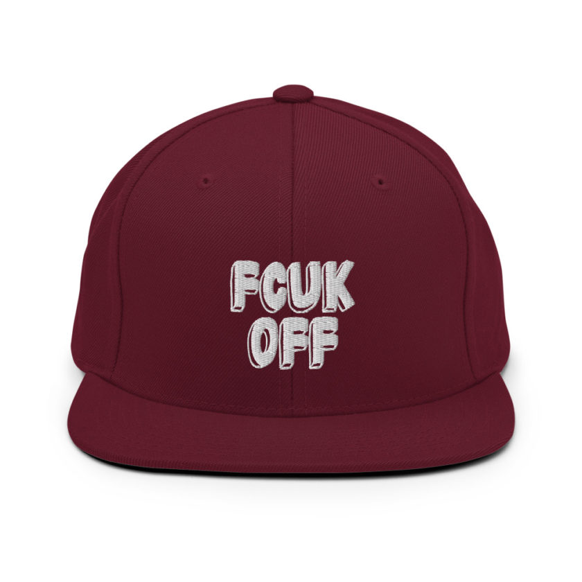 Fcuk Off Snapback Hat - Image 8
