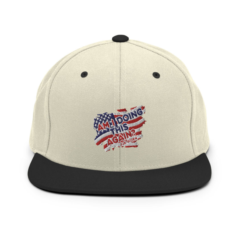 Am I Doing This Again? Joe Biden  Snapback Hat - Image 20