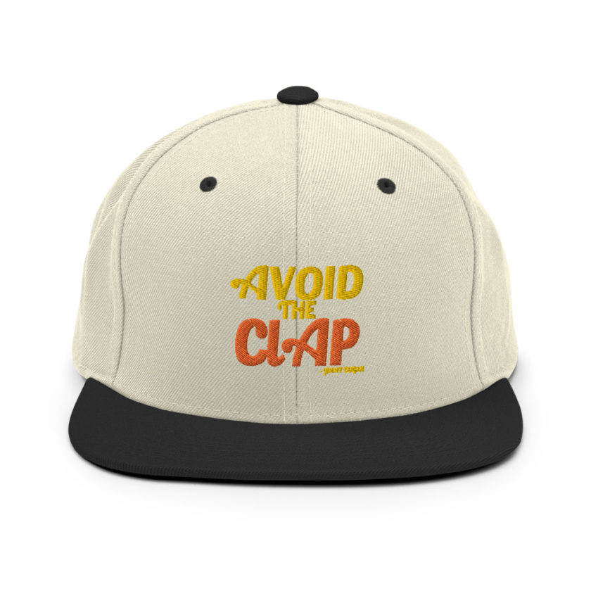 Avoid the clap. Jimmy Dugan  Snapback Hat - Image 20