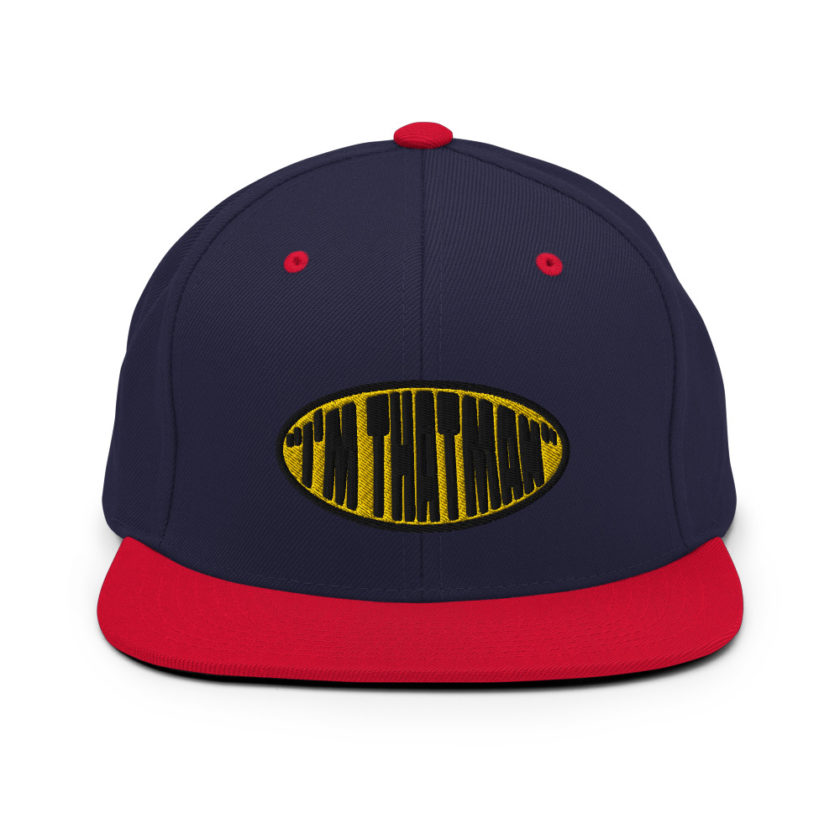 I'm Thatman Snapback Hat - Image 11