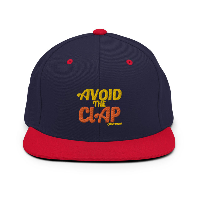 Avoid the clap. Jimmy Dugan  Snapback Hat - Image 10