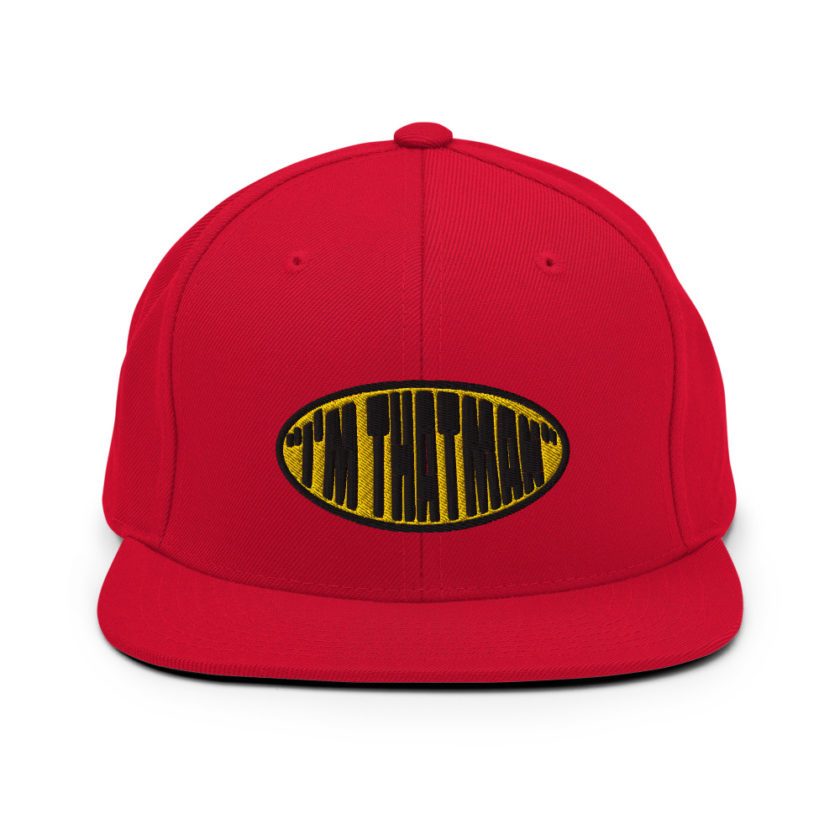 I'm Thatman Snapback Hat - Image 13