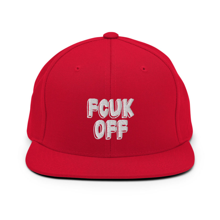 Fcuk Off Snapback Hat - Image 12