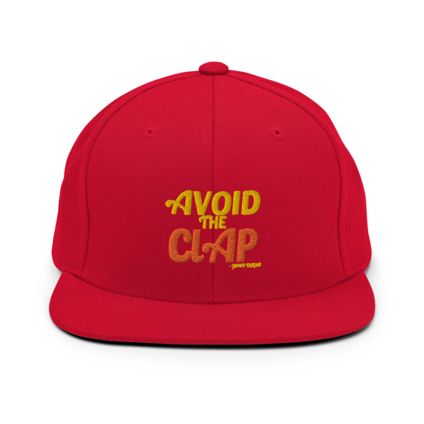 Avoid the clap. Jimmy Dugan  Snapback Hat - Image 12