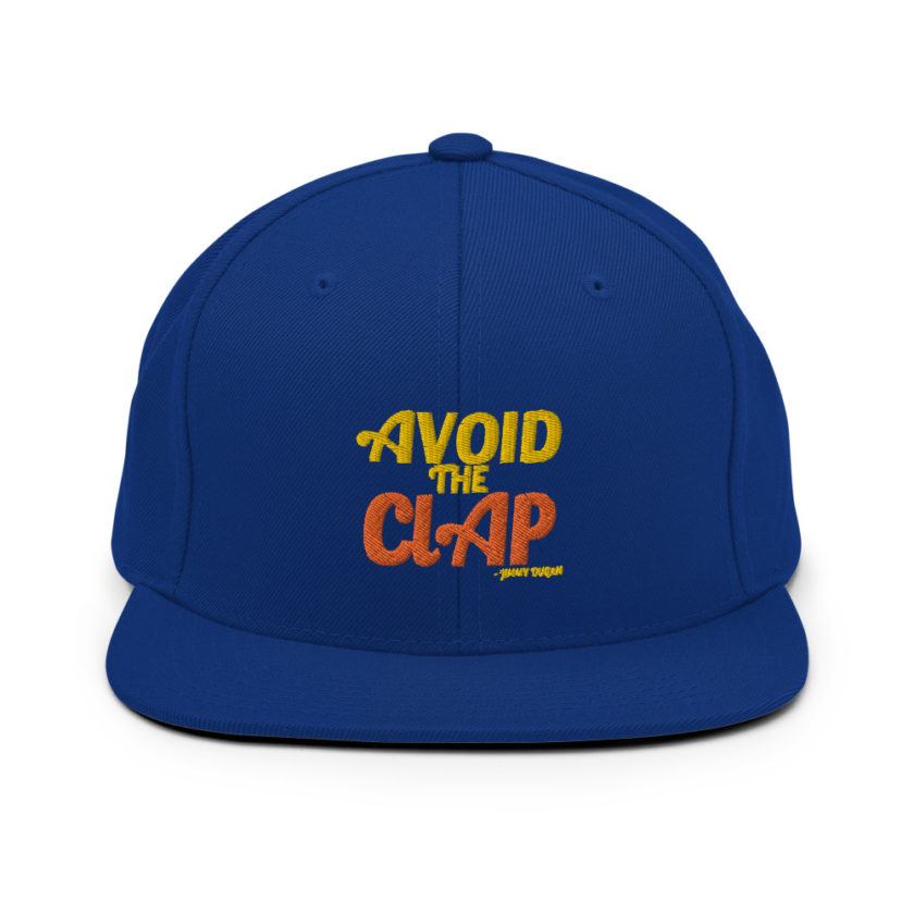 Avoid the clap. Jimmy Dugan  Snapback Hat - Image 8