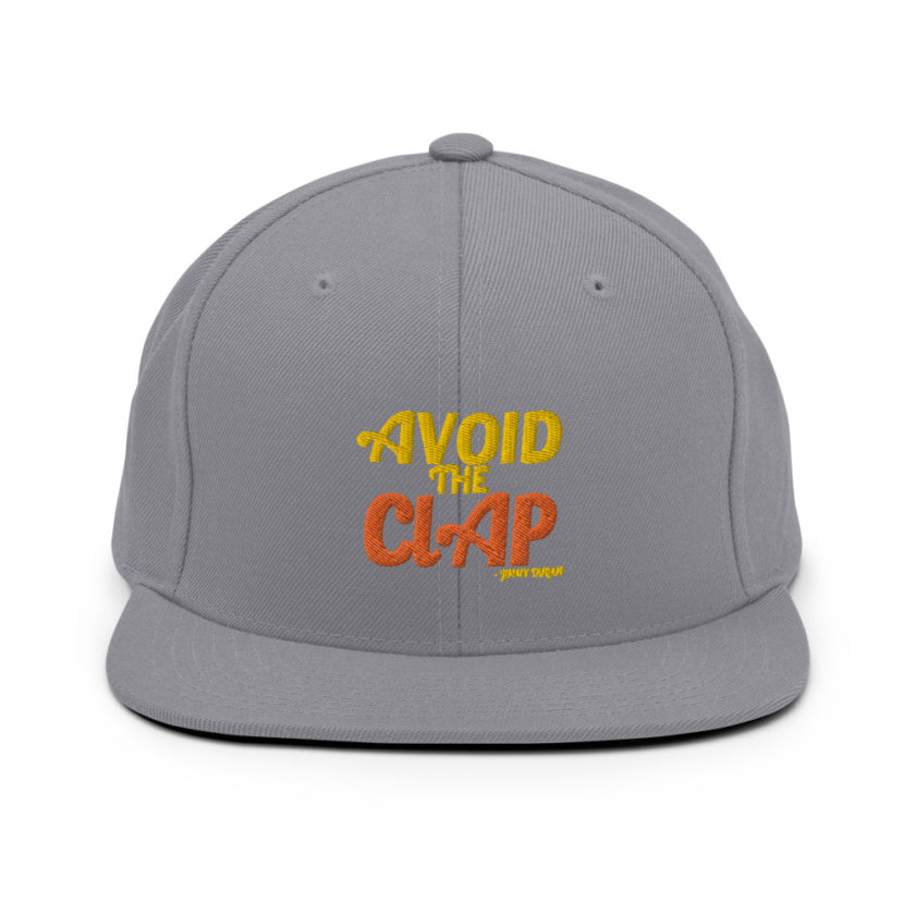Avoid the clap. Jimmy Dugan  Snapback Hat - Image 15