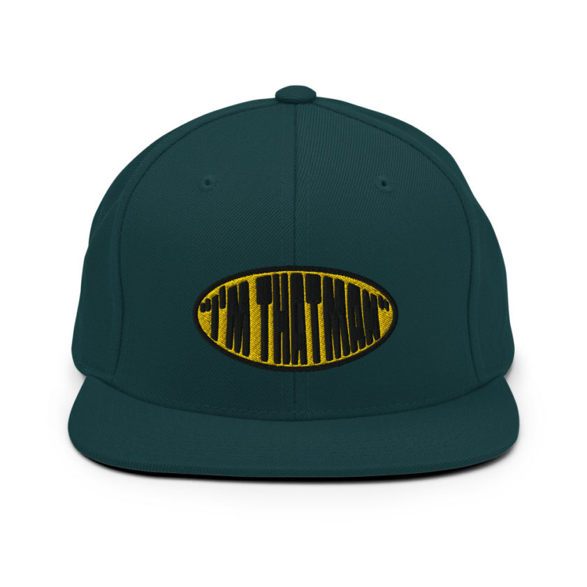 I'm Thatman Snapback Hat - Image 12