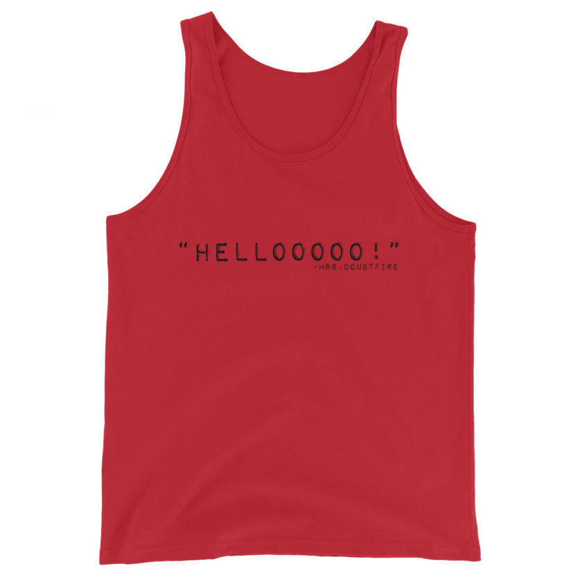 Hellooooooo  Unisex Tank Top - Image 2