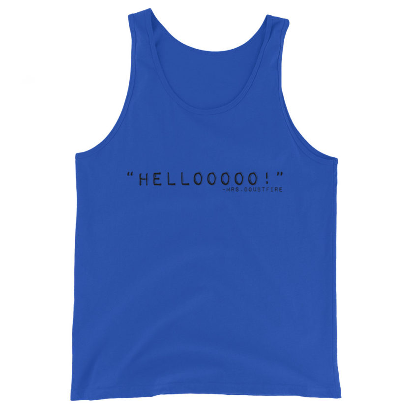 Hellooooooo  Unisex Tank Top - Image 3