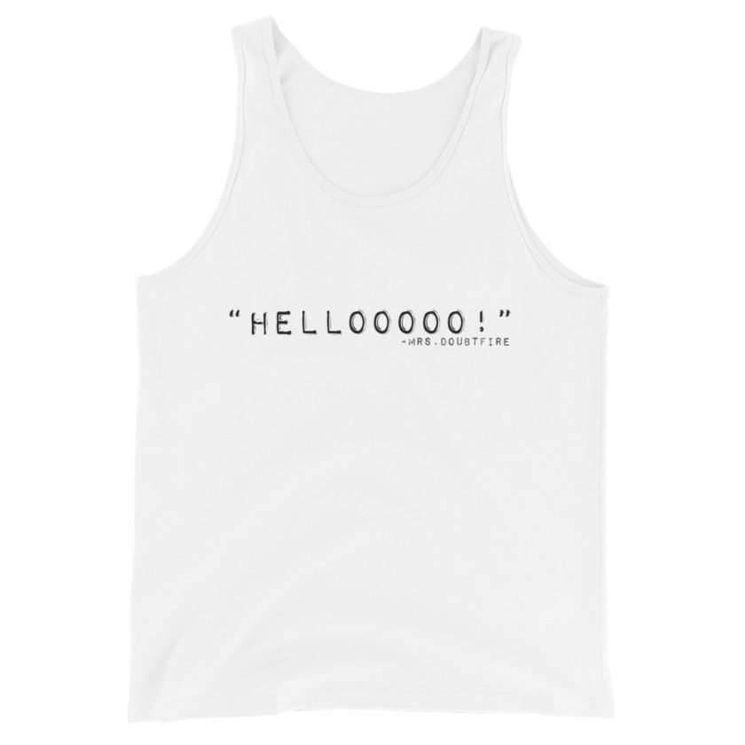 Hellooooooo  Unisex Tank Top - Image 6