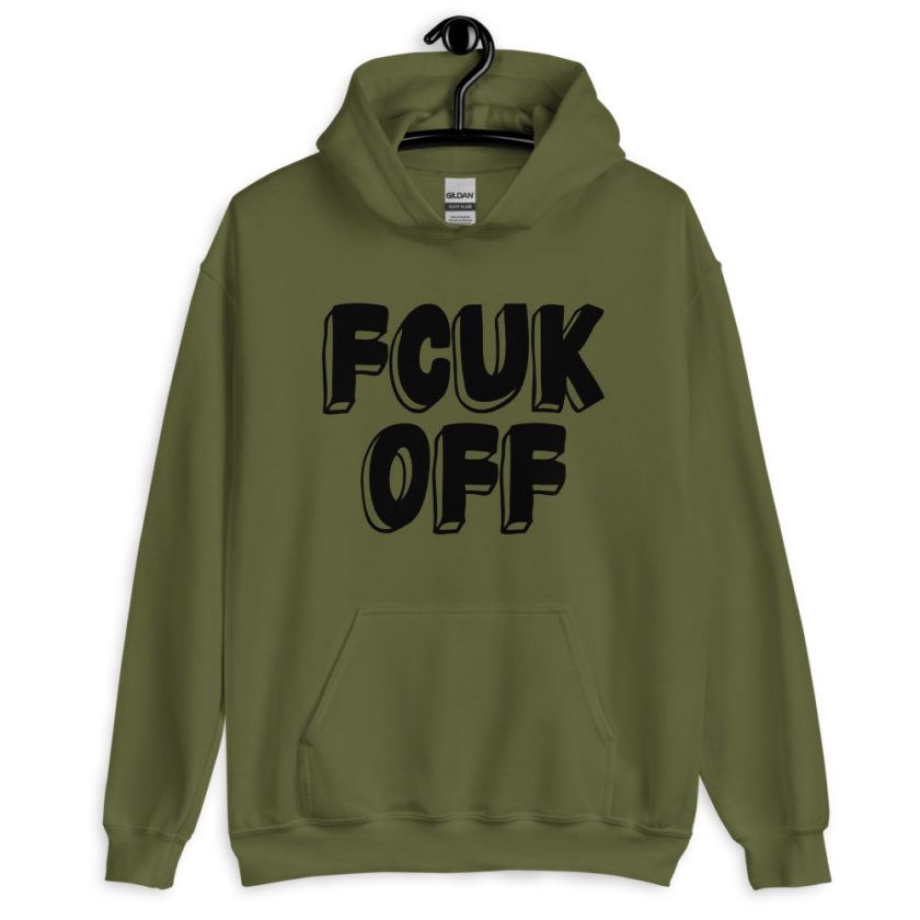Fcuk Off Unisex Hoodie - Image 4