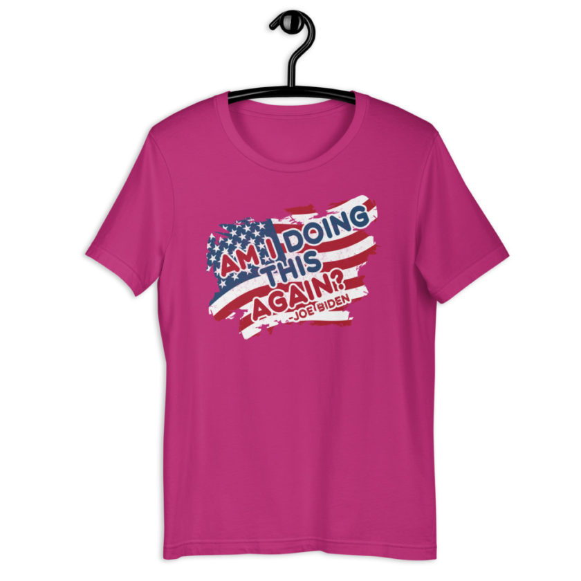 Am I Doing This Again? Joe Biden  Unisex t-shirt - Image 9