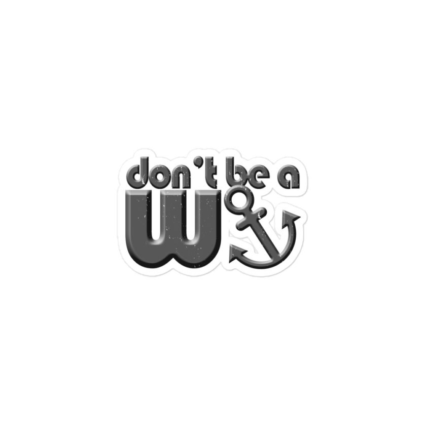 Don’t be a wanker. Bubble-free stickers - Image 2